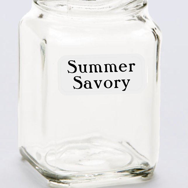 13 Editable Transparent Herb Names for Spice Jars (Creator Uploaded)