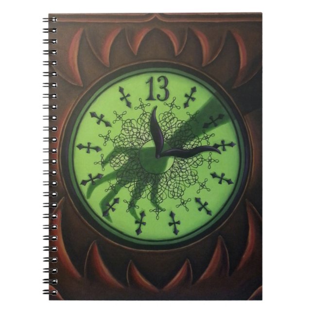 13 Hour Clock Notebook (Front)