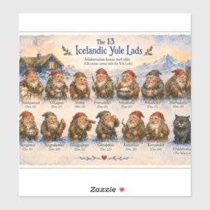 13 Icelandic Yule Lads Christmas in Iceland