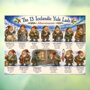 13 Icelandic Yule Lads Christmas reykjavik