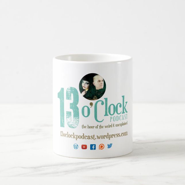 13 O'Clock Mug Version 2 (Center)