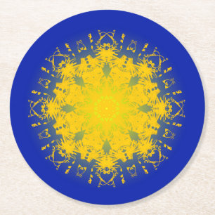 13 ROUND PAPER COASTER