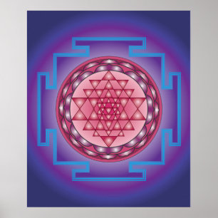13 SRI YANTRA - SANCTUARY POSTER