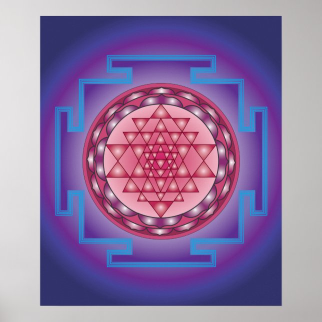 13 SRI YANTRA - SANCTUARY POSTER (Front)