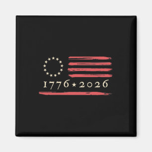 13-star Betsy Ross Flag 4th Of July 1776 Vintage D Magnet