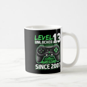 13 Unlocked Awesome 2007 Video Game 13th Birthday  Coffee Mug