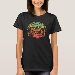 13 Year Old Awesome Since July 2009 13th Birthday T-Shirt