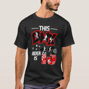 13 Year Old Bike Riders Bmx Birthday Party Decorat T-Shirt