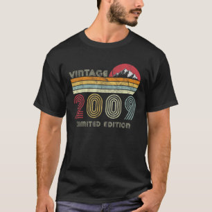 13 Year Old Gifts Vintage 2009 Limited Edition 13t T-Shirt