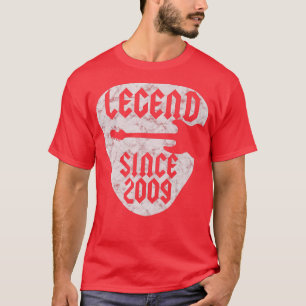 13 Year Old Guitarist Born in 2009 13th Birthday B T-Shirt