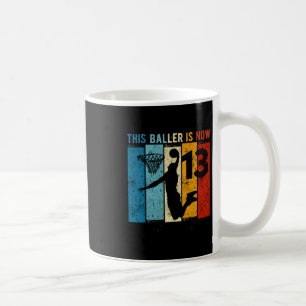 13 Year Old Sketll 13th Birthday Boy Coffee Mug