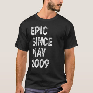 13 Years Old Epic Since April 2009 13th Birthday B T-Shirt