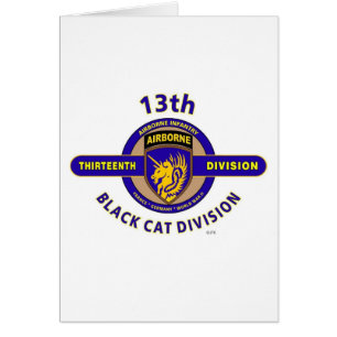 13TH AIRBORNE DIVISION "AIRBORNE CAT" DIVISION