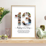 13th Anniversary Personalised Poster<br><div class="desc">Celebrate 13 years of love with this custom photo collage poster. A beautiful and heartfelt anniversary gift featuring your favourite memories,  perfect for couples,  spouses,  or loved ones.</div>