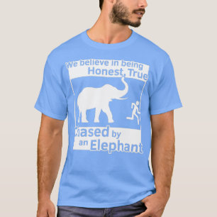 13th Article of Faith Funny LDS Chased By An T-Shirt