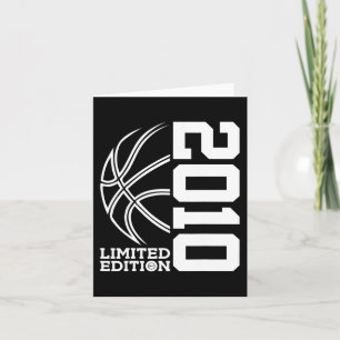 13th Birthday Basketball Limited Edition 2010  Card