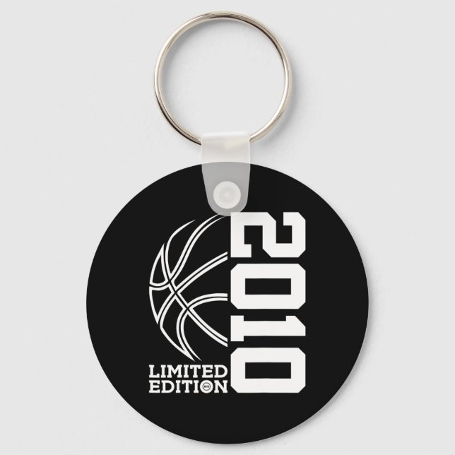 13th Birthday Basketball Limited Edition 2010  Key Ring (Front)