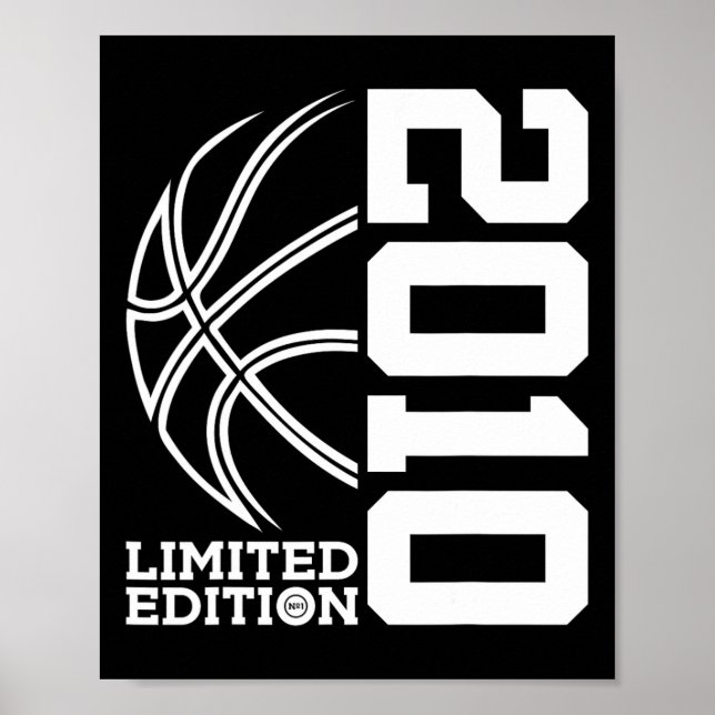 13th Birthday Basketball Limited Edition 2010  Poster (Front)