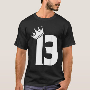 13th Birthday Boys Girls Teenager Vintage Number W T-Shirt