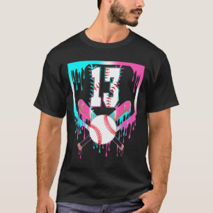 13th Birthday Bysebyll Home Plate Drip Ice Cream 1 T-Shirt