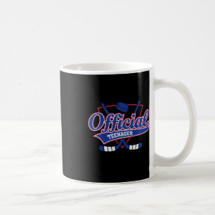 13th Birthday Decorations Hockey Winter Sports Fan Coffee Mug