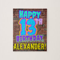 13th Birthday ~ Fun, Urban Graffiti Inspired Look