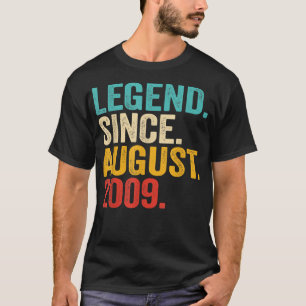 13th Birthday Gift 13 Years Old Boy Legend Since A T-Shirt