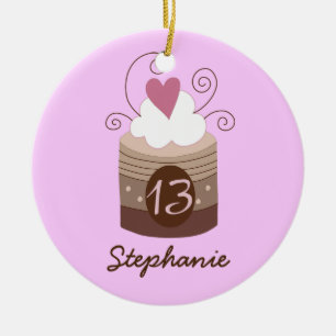 13th Birthday Personalised Gift Ornament