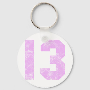 13th Birthday Presents Key Ring