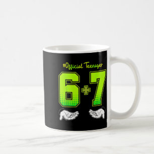 13th Birthday Shirt Funny Meme 6 7 Birthday 13 for Coffee Mug
