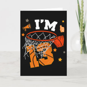 13th Birthday Sketll Boy 13 Yr Old Thirteen Years  Card