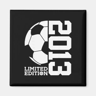 13th Birthday Soccer Limited Edition 2013 Magnet