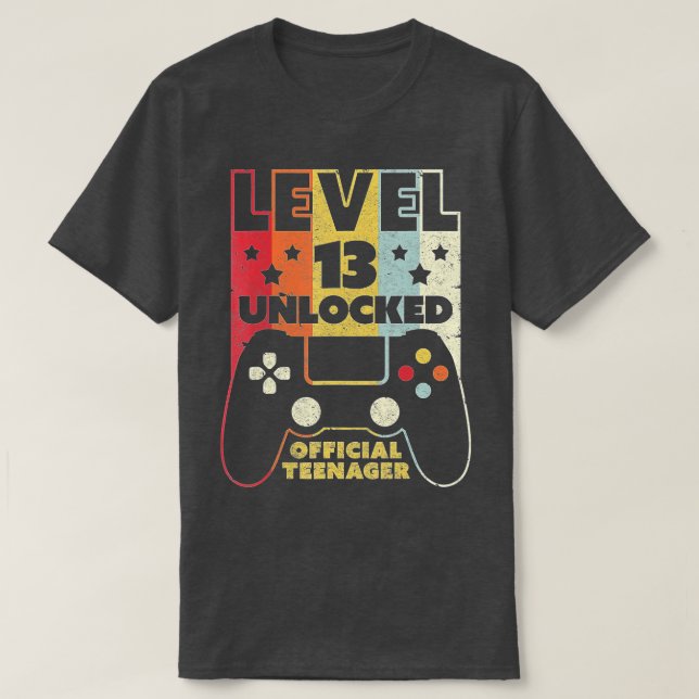 13th Birthday  T-Shirt (Design Front)
