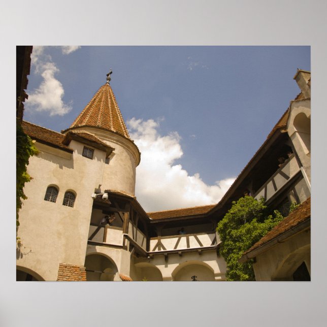 13th Century Bran Castle (Draculas' Castle), Poster (Front)