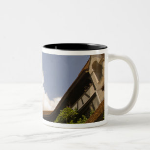 13th Century Bran Castle (Draculas' Castle), Two-Tone Coffee Mug
