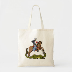 13th Century Saint George and the Dragon Tote Bag