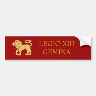 13th Legion Bumper Sticker