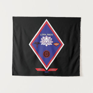 13th MEU Milsim Flag Tapestry