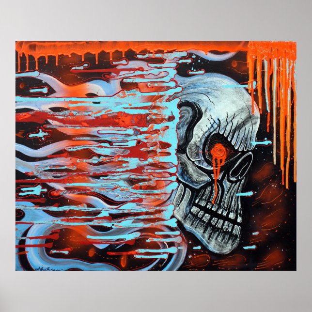 13TH Skull Poster (Front)