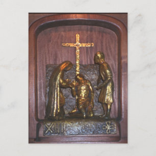13th Station of the Cross Postcard