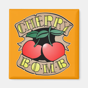 1413032011 Cherry Bomb Inverso (Rocker & Kustom) Magnet