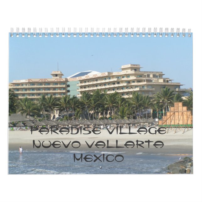 141, Paradise Village Nuevo Vallarta Mexico Calendar (Cover)