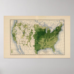 147 Neat cattle/sq mile Poster