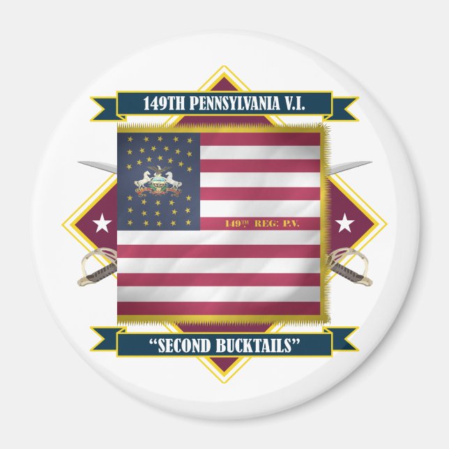 149th Pennsylvania V.I. Magnet (Front)