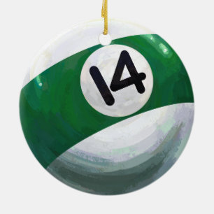 14 Ball Ceramic Tree Decoration