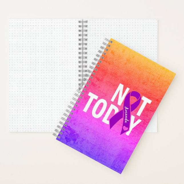 14 cm x 21.6 cm Spiral Notebook (Inside)