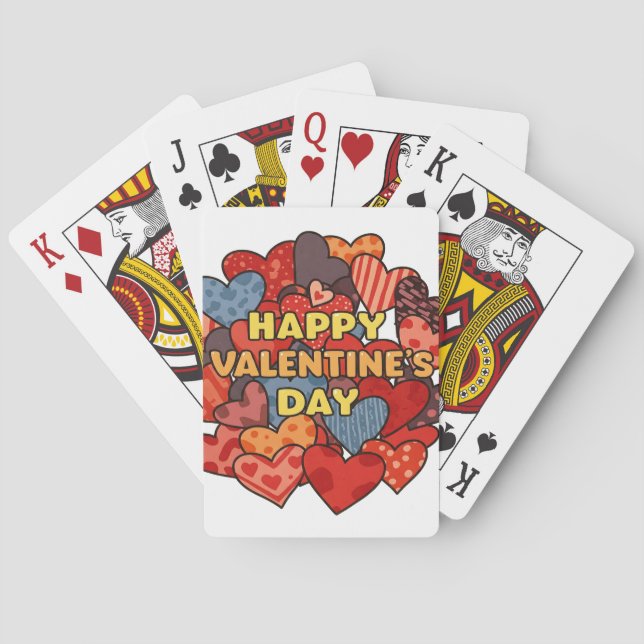 14 FEBRUARY  PLAYING CARDS (Back)