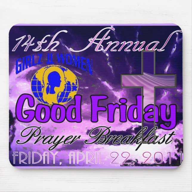 14 G2W GoodFriday Mouse Pad (Front)