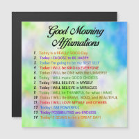 14 Good Morning Affirmations
