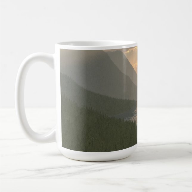 14 oz mug with "New World" image (Left)